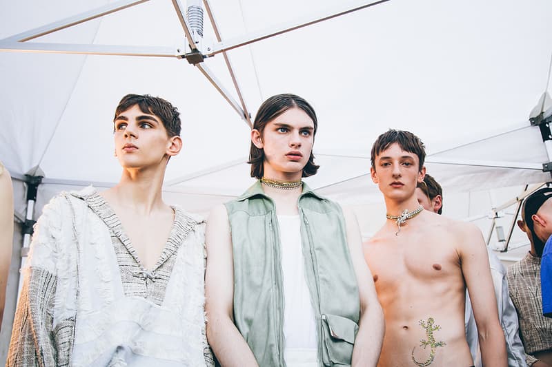 Backstage Cottweiler London Fashion Week Men's 2018 Spring/Summer