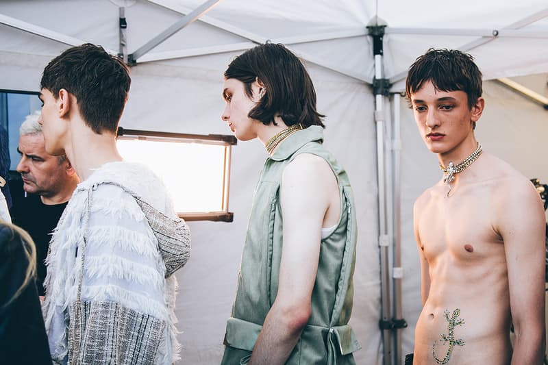 Backstage Cottweiler London Fashion Week Men's 2018 Spring/Summer