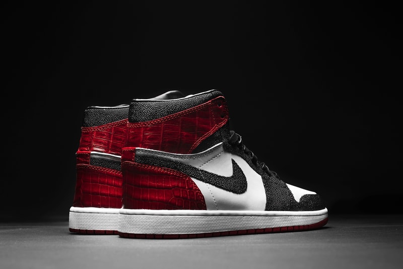 Air Jordan 1 Leather Shoe Surgeon Custom
