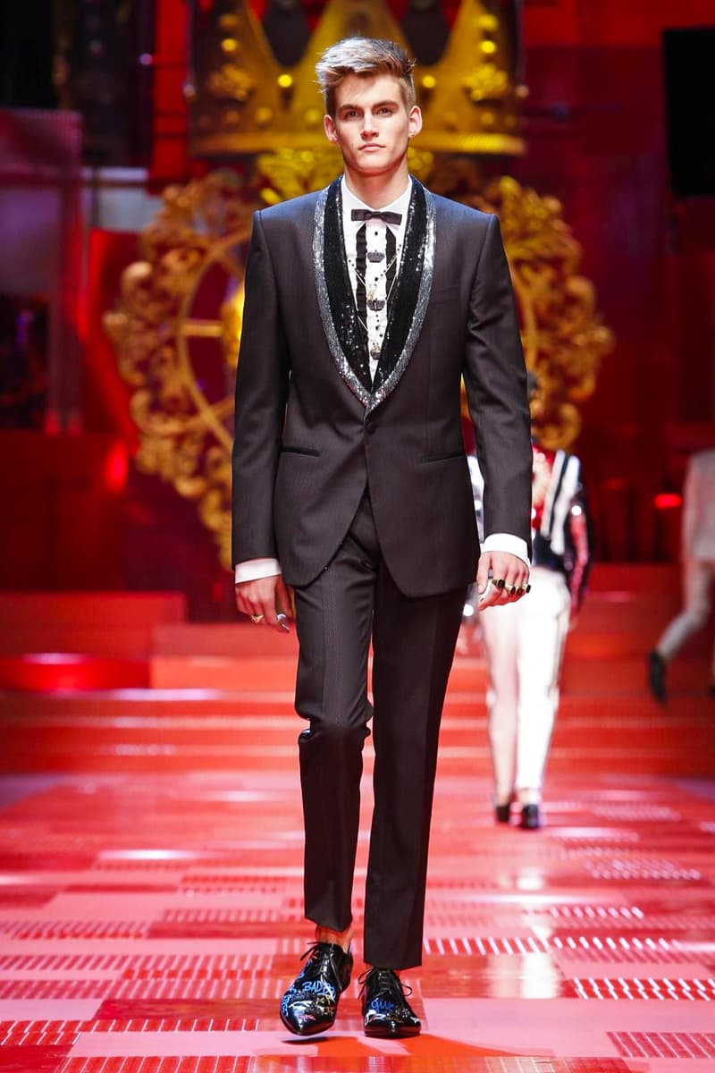 Dolce & Gabbana Spring Summer 2018 Collection Milan Fashion Week Men's