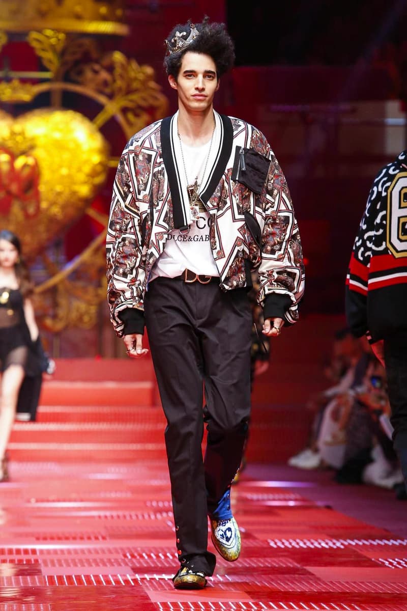 Dolce & Gabbana Spring Summer 2018 Collection Milan Fashion Week Men's