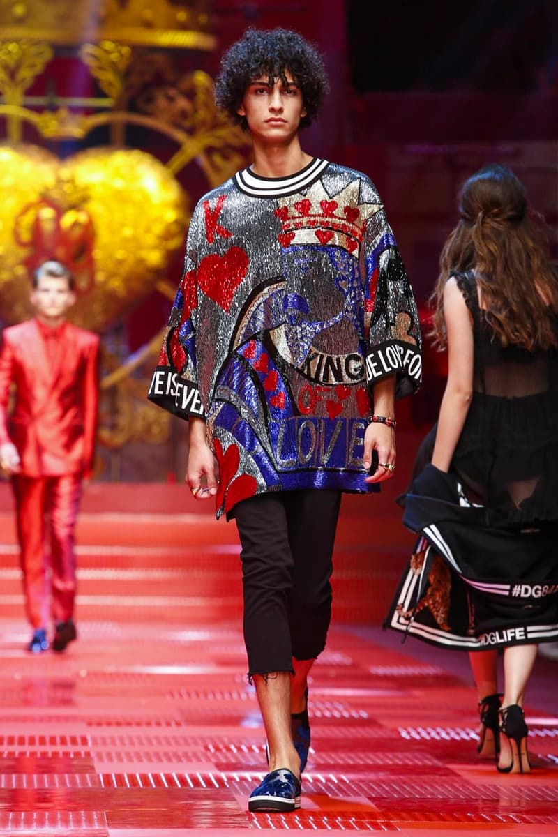 Dolce & Gabbana Spring Summer 2018 Collection Milan Fashion Week Men's