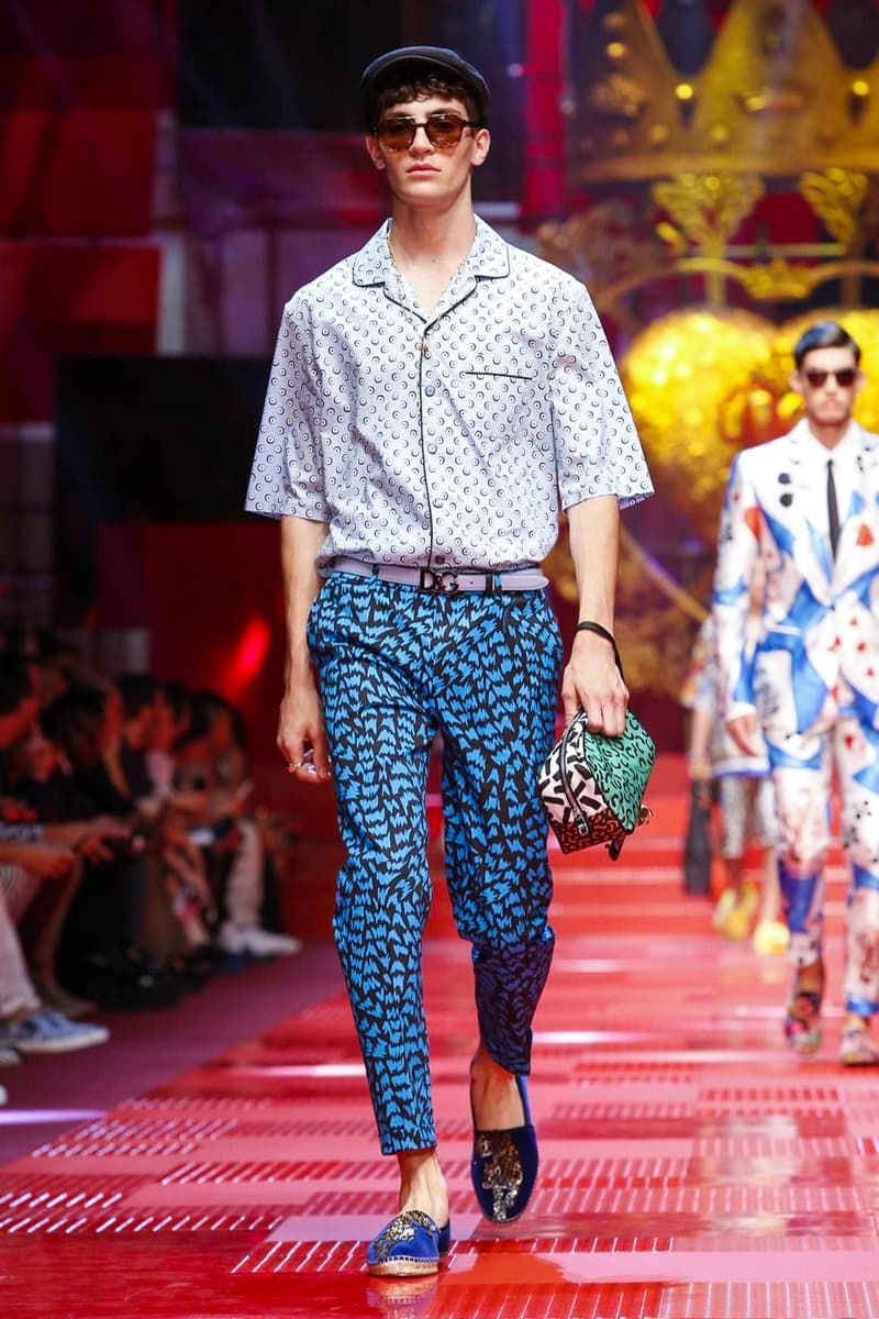 Dolce & Gabbana Spring Summer 2018 Collection Milan Fashion Week Men's