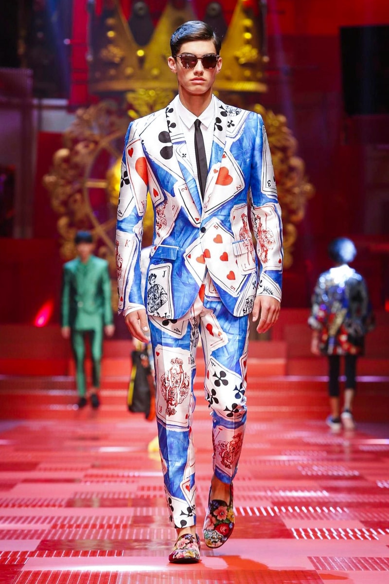 Dolce & Gabbana Spring Summer 2018 Collection Milan Fashion Week Men's
