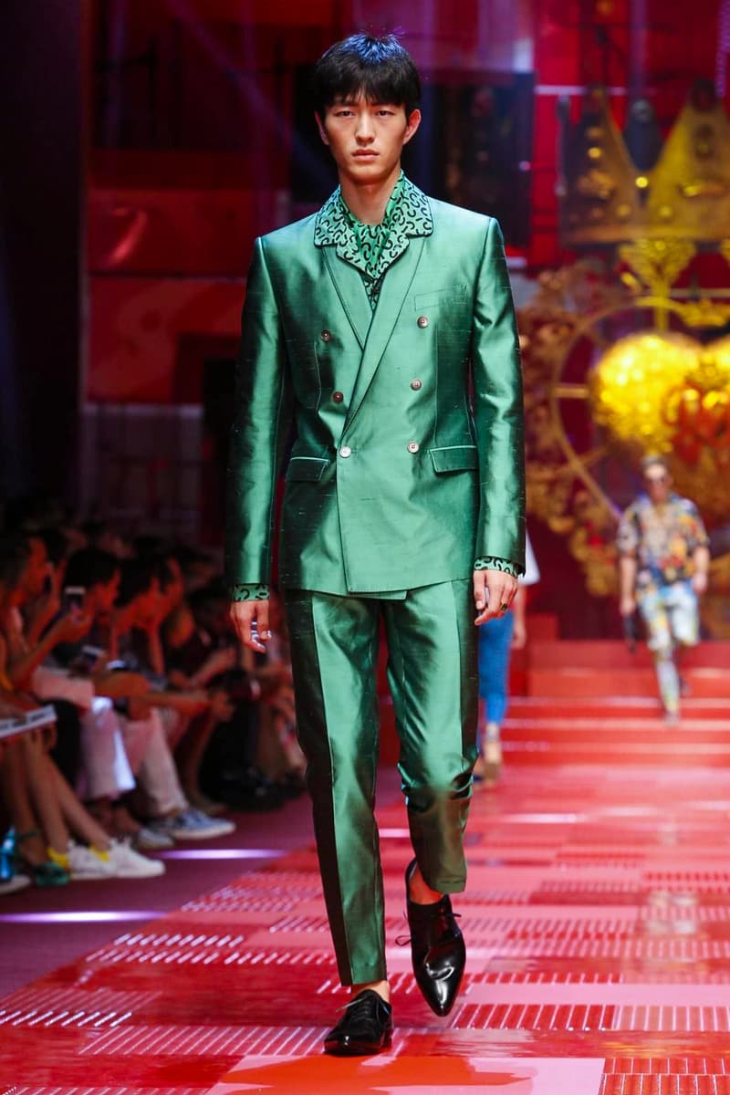 Dolce & Gabbana Spring Summer 2018 Collection Milan Fashion Week Men's