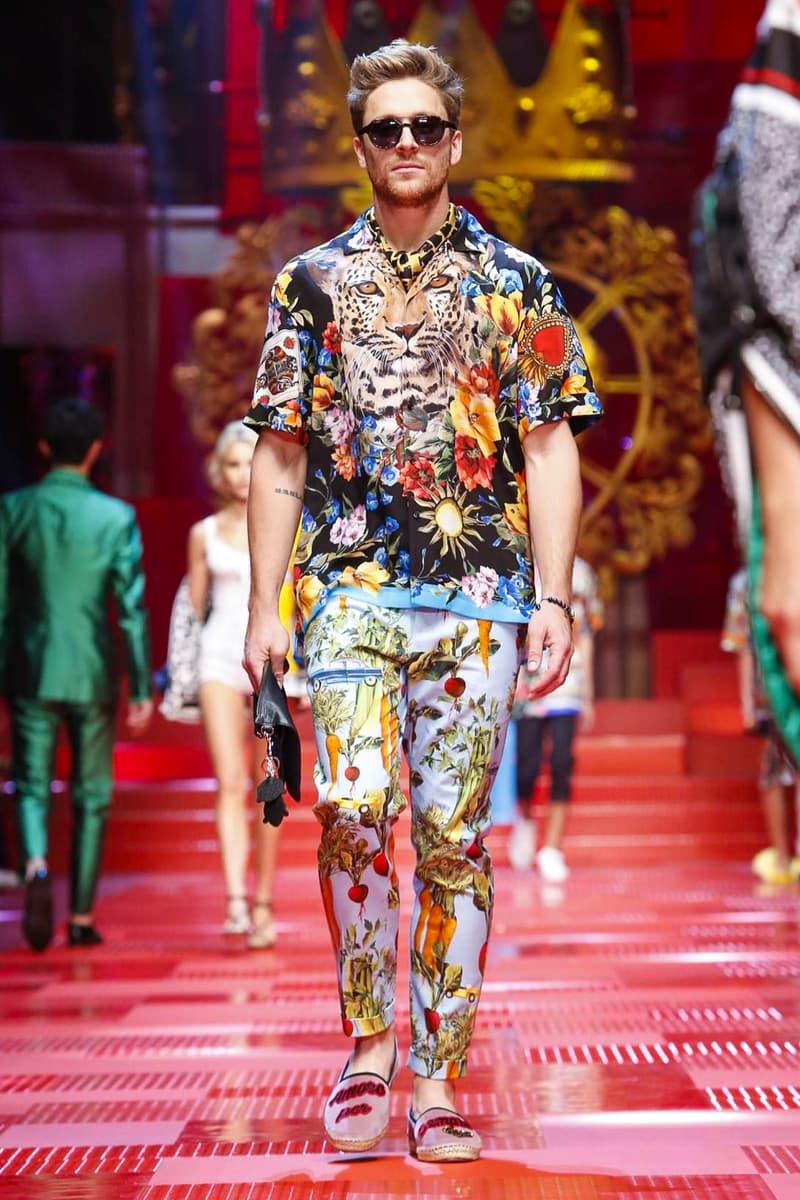 Dolce & Gabbana Spring Summer 2018 Collection Milan Fashion Week Men's