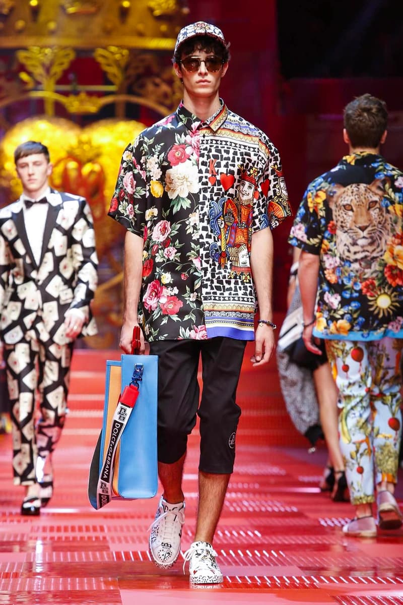 Dolce & Gabbana Spring Summer 2018 Collection Milan Fashion Week Men's