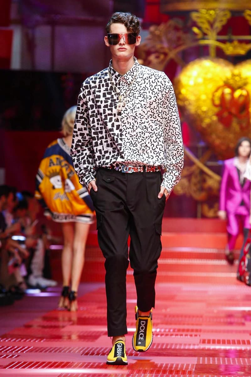 Dolce & Gabbana Spring Summer 2018 Collection Milan Fashion Week Men's