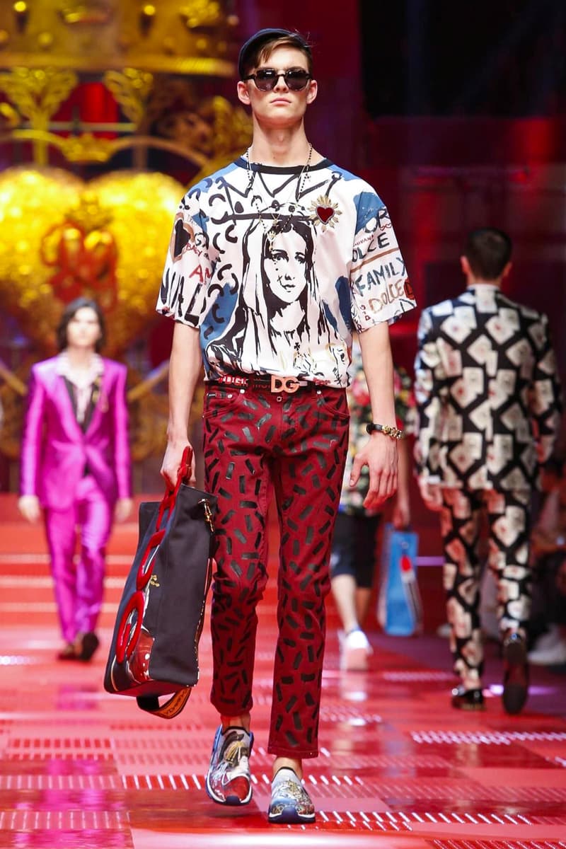 Dolce & Gabbana Spring Summer 2018 Collection Milan Fashion Week Men's