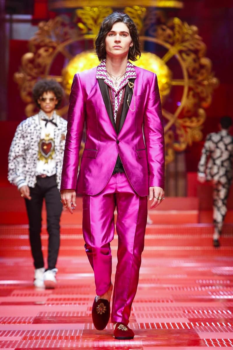 Dolce & Gabbana Spring Summer 2018 Collection Milan Fashion Week Men's