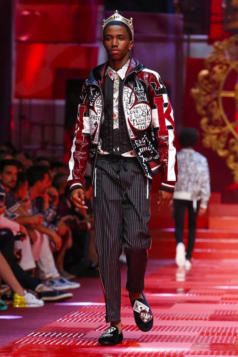 Dolce & Gabbana Spring Summer 2018 Collection Milan Fashion Week Men's