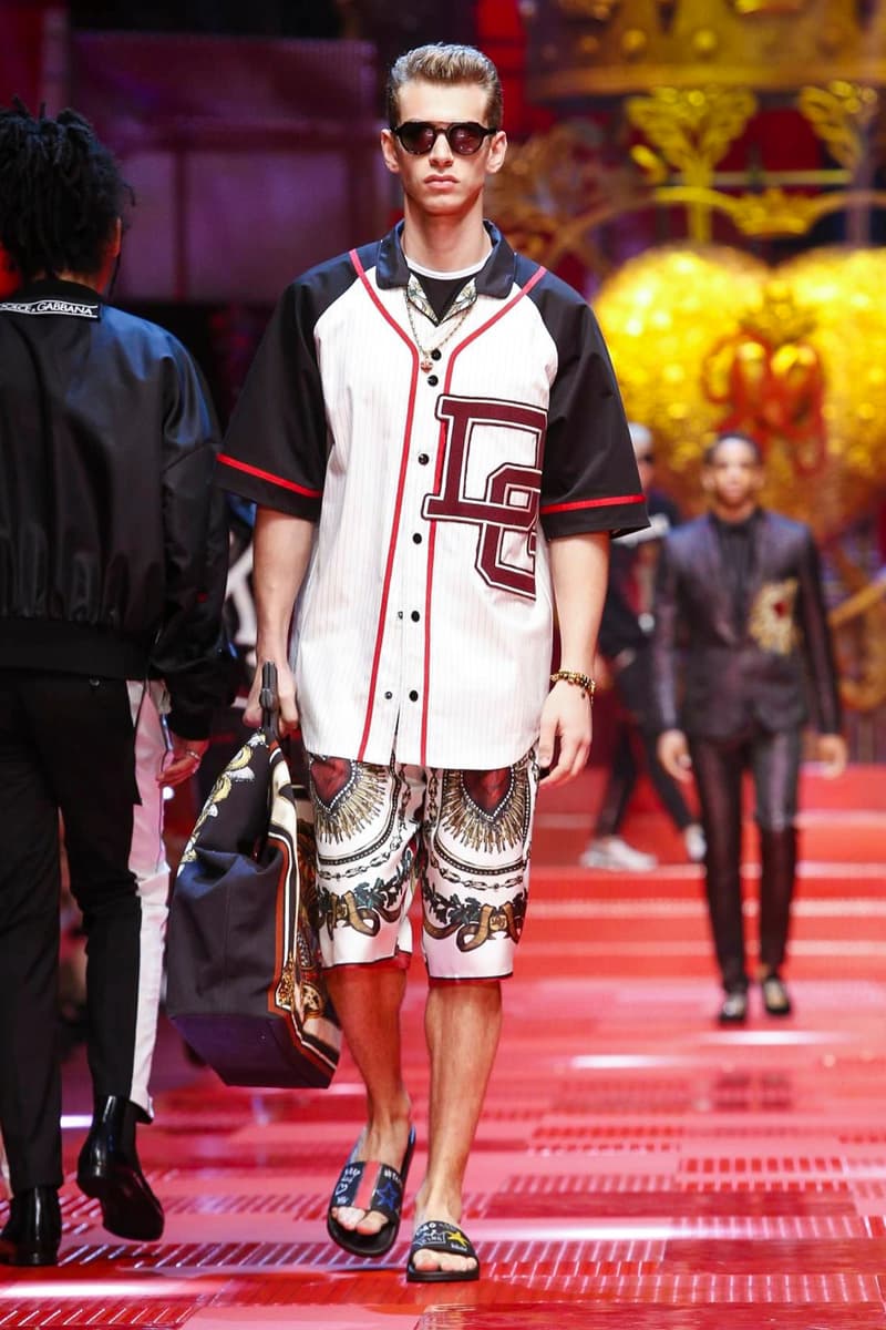 Dolce & Gabbana Spring Summer 2018 Collection Milan Fashion Week Men's