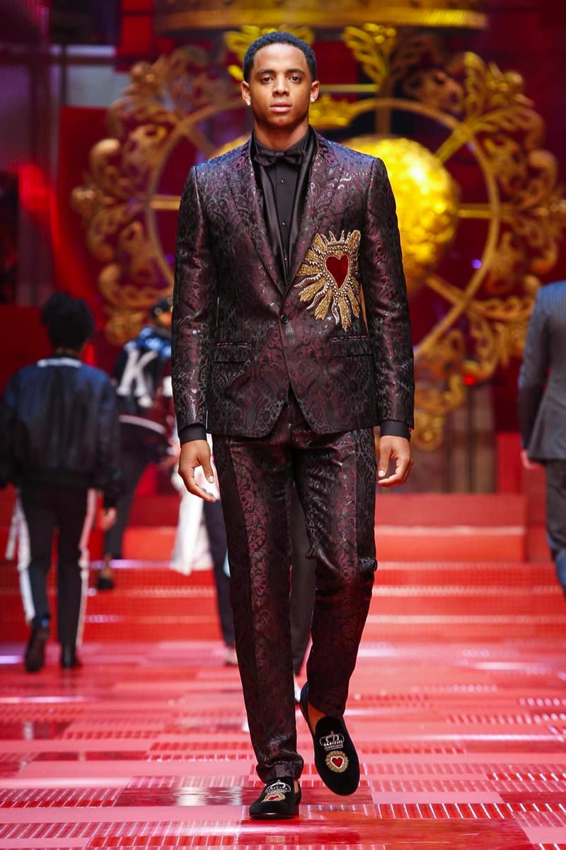 dolce and gabbana suits 2018