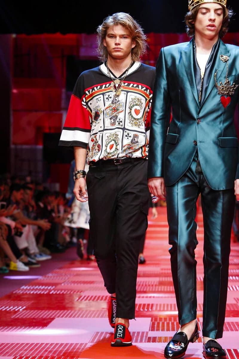 Dolce & Gabbana Spring Summer 2018 Collection Milan Fashion Week Men's