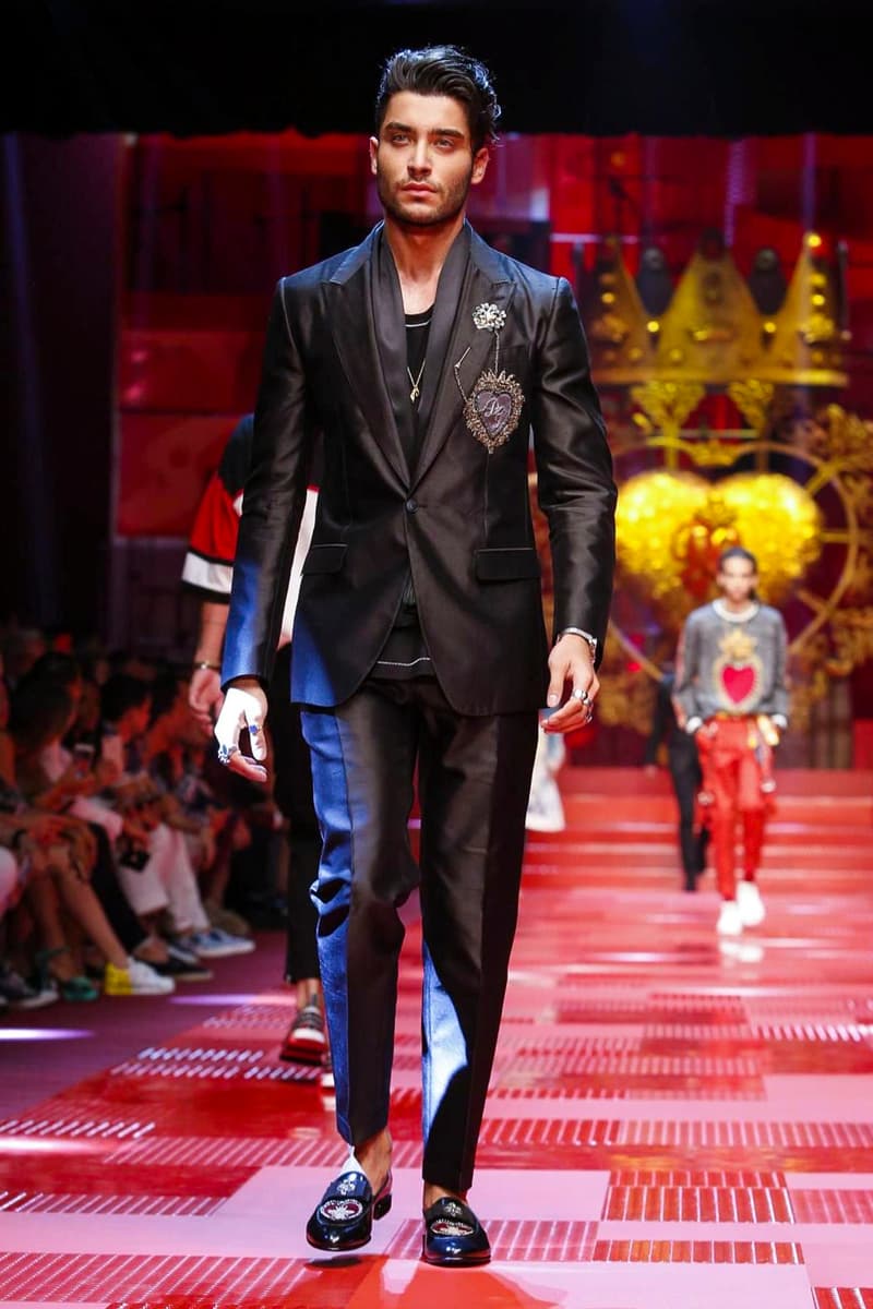 Dolce & Gabbana Spring Summer 2018 Collection Milan Fashion Week Men's