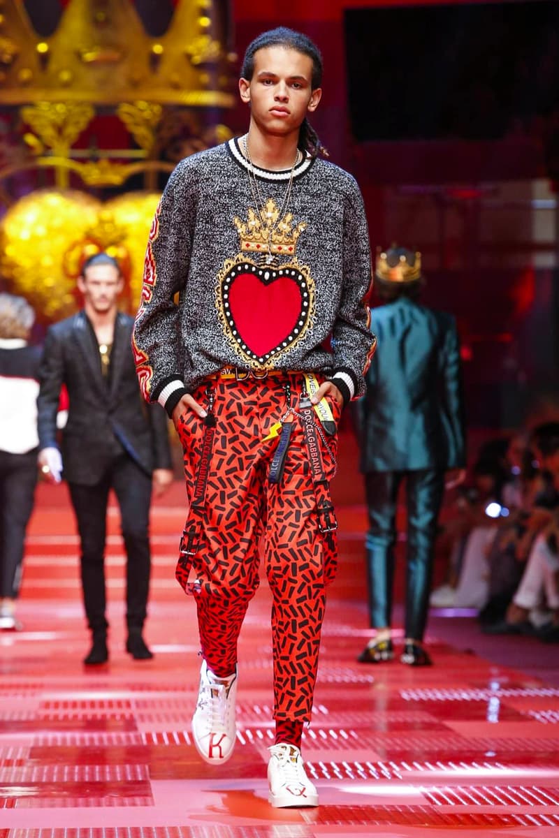 Dolce & Gabbana Spring Summer 2018 Collection Milan Fashion Week Men's