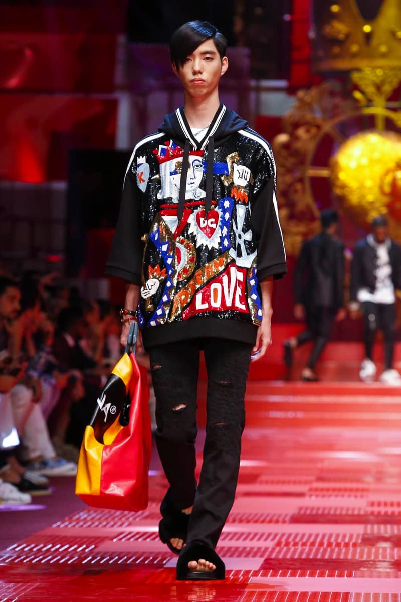 Dolce & Gabbana Spring Summer 2018 Collection Milan Fashion Week Men's