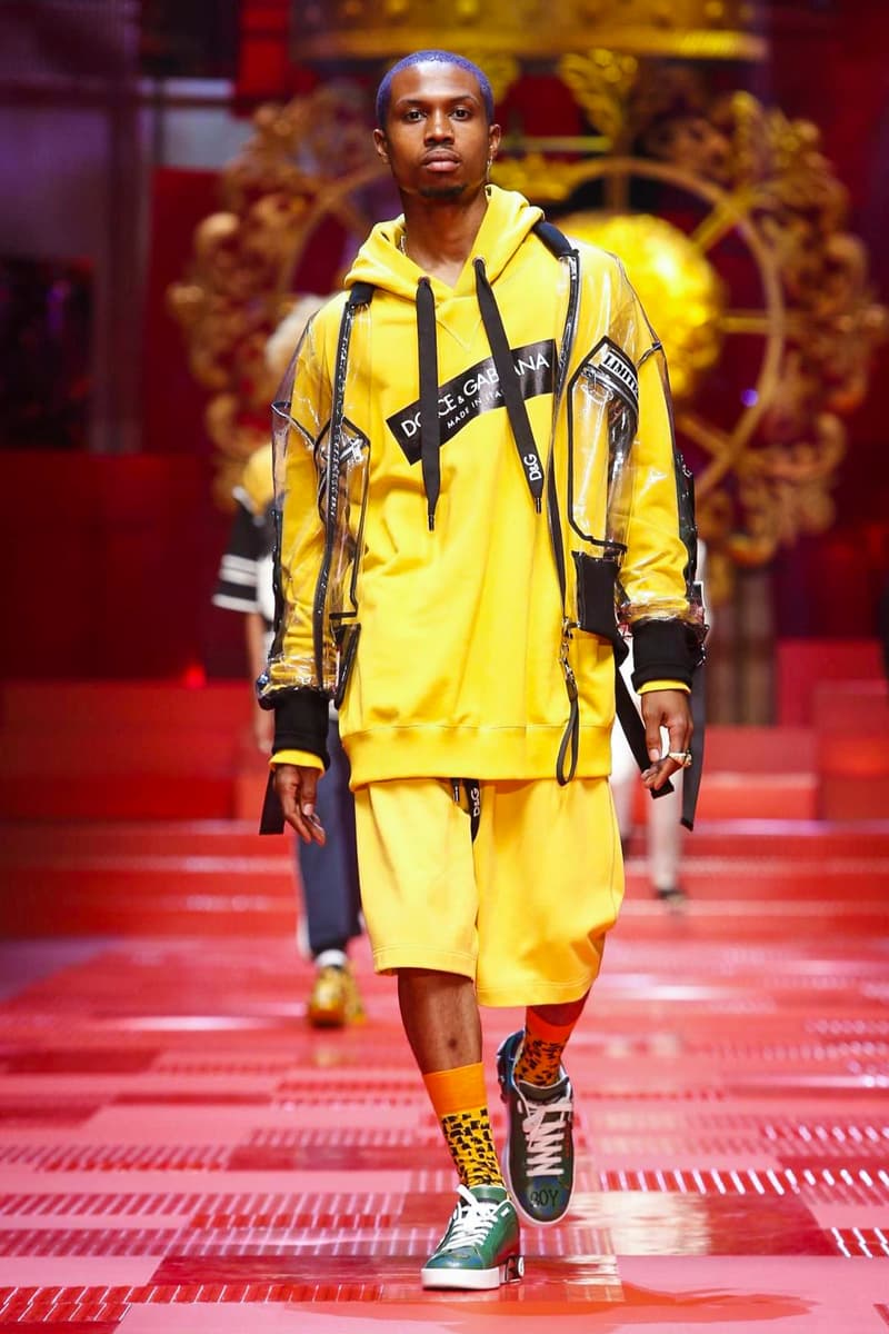 Dolce & Gabbana Spring Summer 2018 Collection Milan Fashion Week Men's