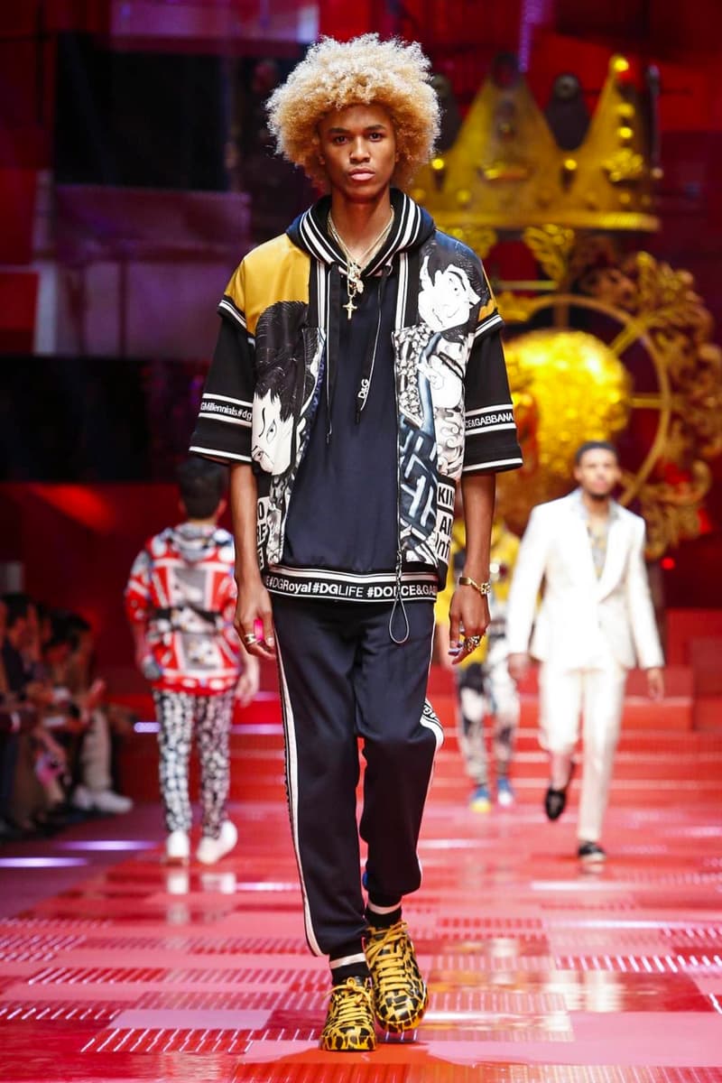 Dolce & Gabbana Spring Summer 2018 Collection Milan Fashion Week Men's