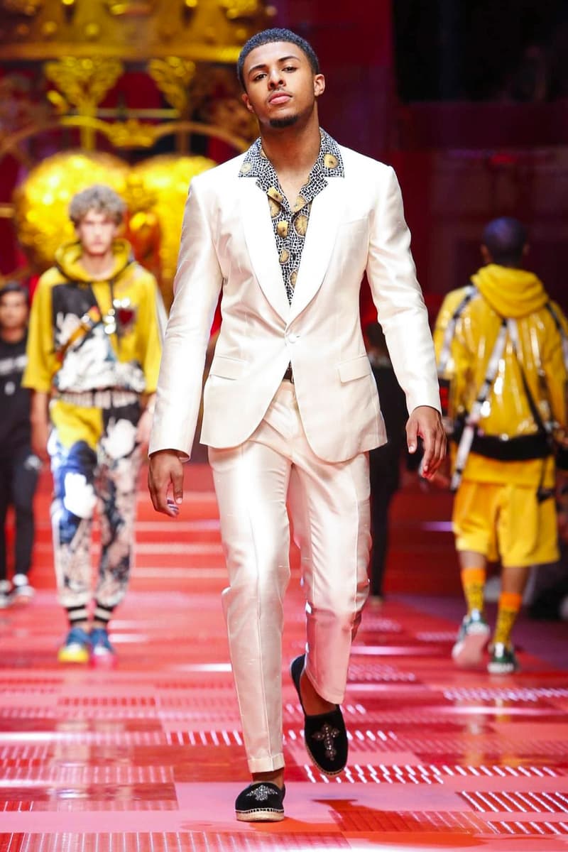 Dolce & Gabbana Spring Summer 2018 Collection Milan Fashion Week Men's