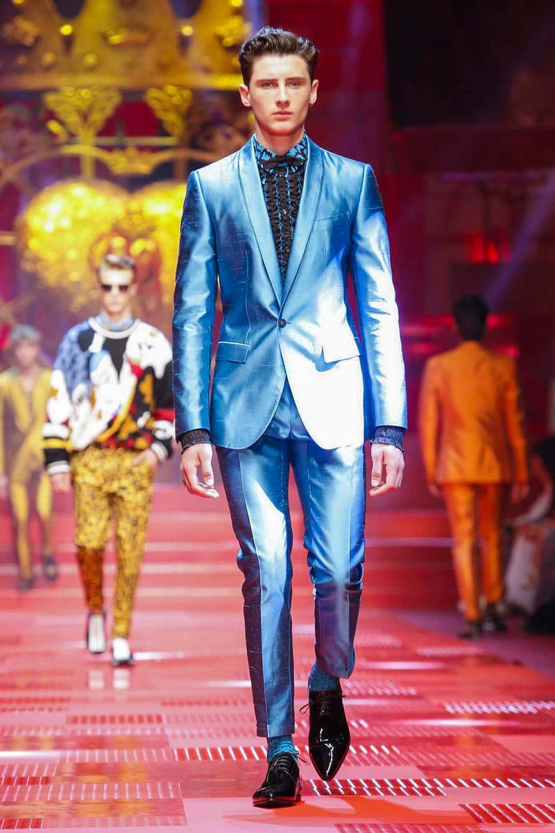 Dolce & Gabbana Spring Summer 2018 Collection Milan Fashion Week Men's