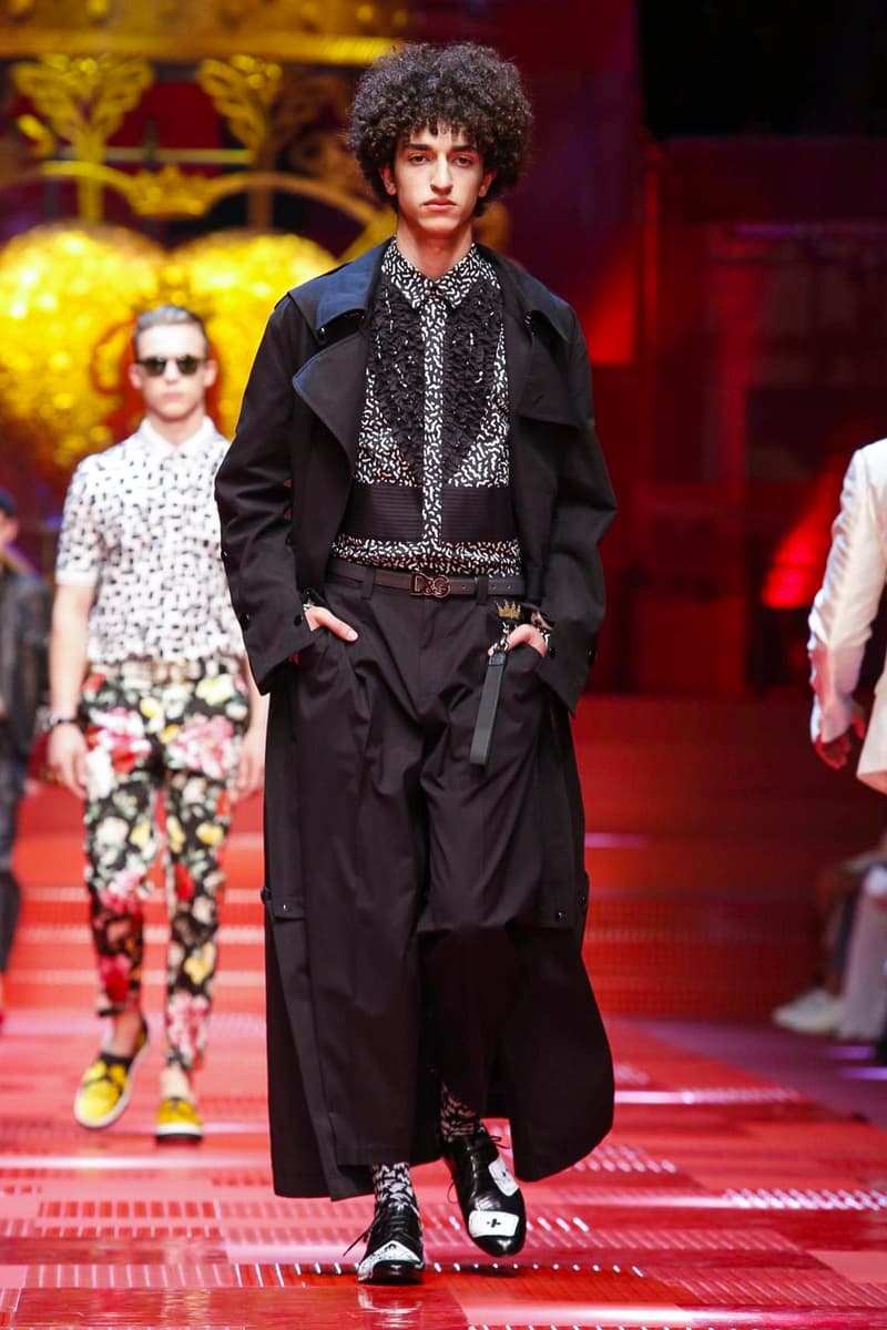 Dolce & Gabbana Spring Summer 2018 Collection Milan Fashion Week Men's