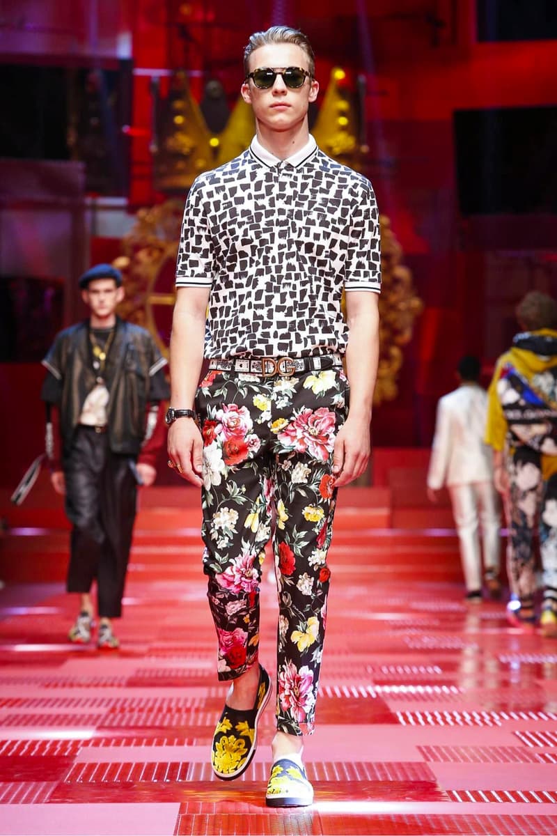 Dolce & Gabbana Spring Summer 2018 Collection Milan Fashion Week Men's