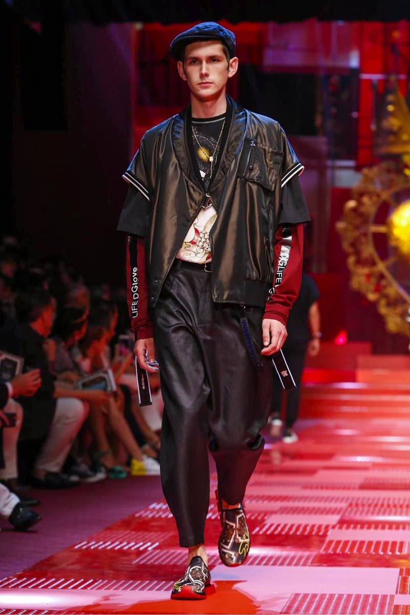 Dolce & Gabbana Spring Summer 2018 Collection Milan Fashion Week Men's