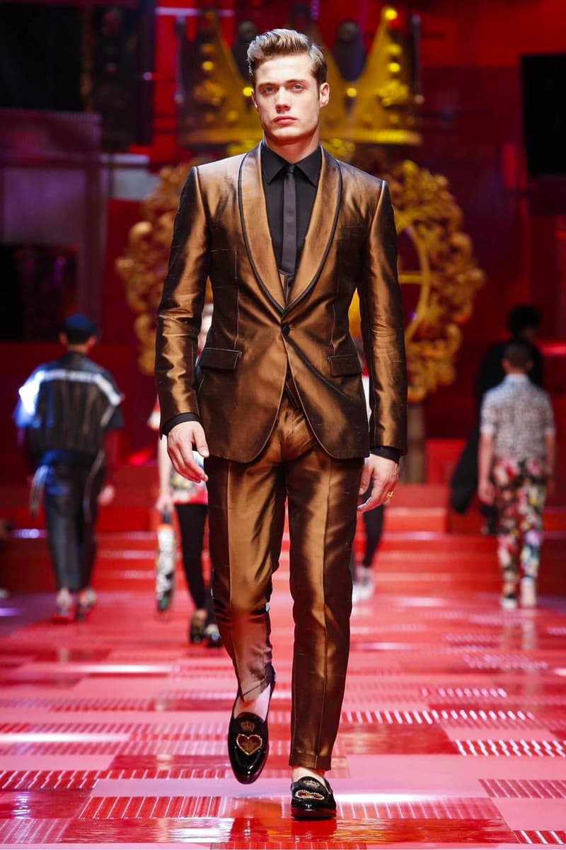 Dolce & Gabbana Spring Summer 2018 Collection Milan Fashion Week Men's