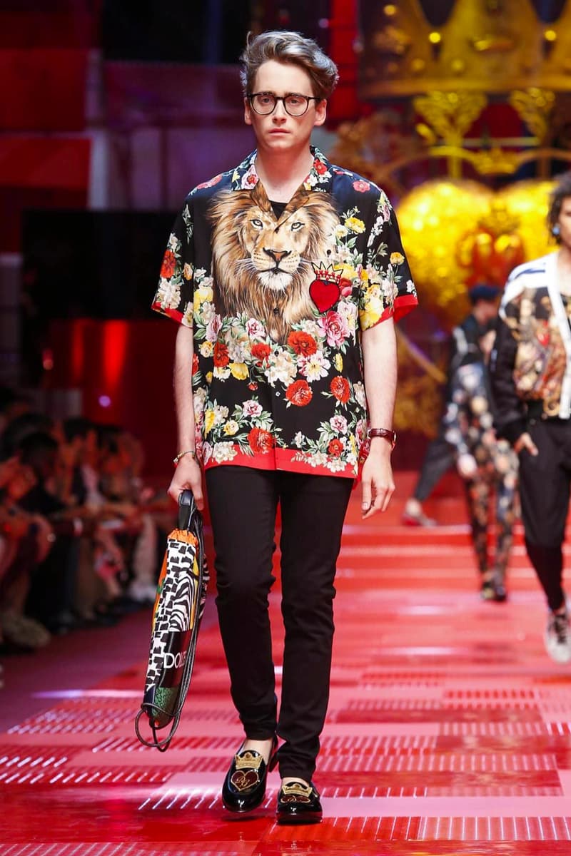 Dolce & Gabbana Spring Summer 2018 Collection Milan Fashion Week Men's