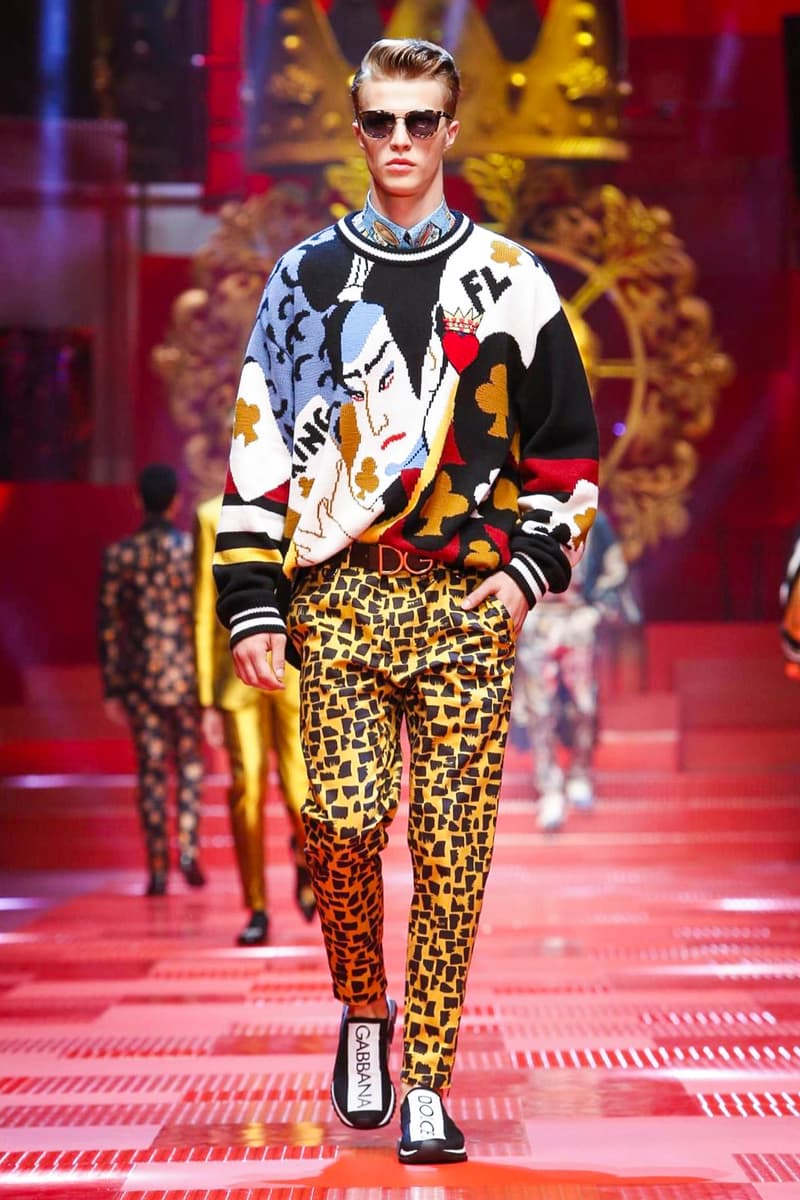 Dolce & Gabbana Spring Summer 2018 Collection Milan Fashion Week Men's