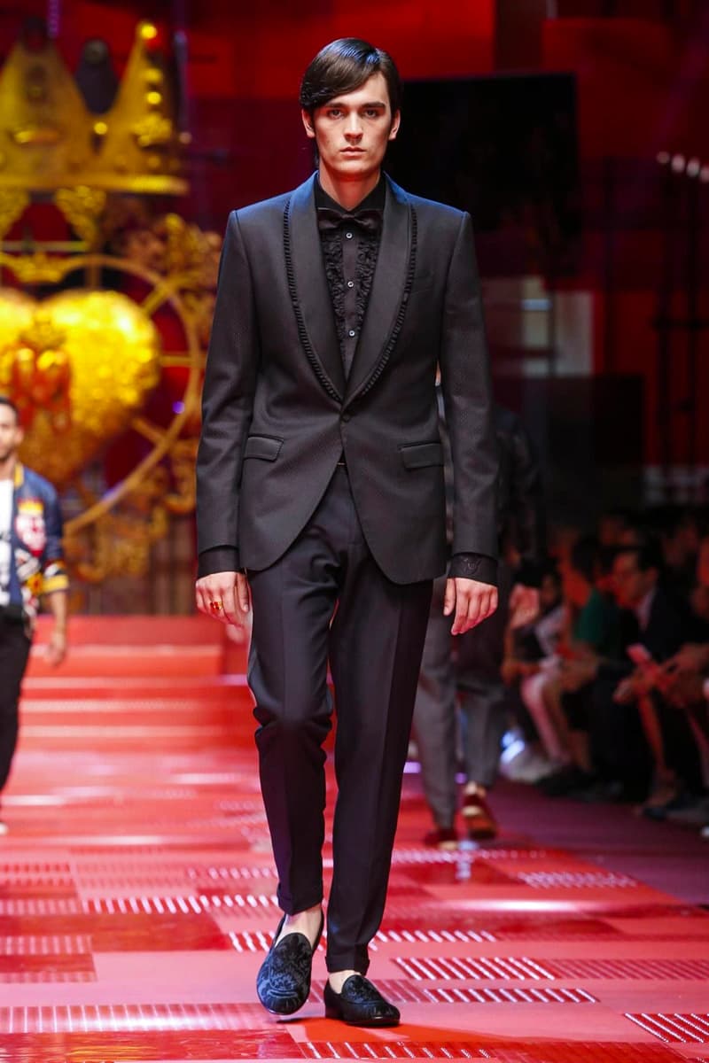 Dolce & Gabbana Spring Summer 2018 Collection Milan Fashion Week Men's