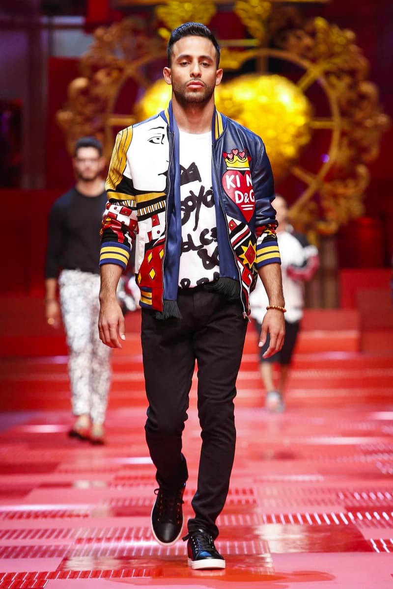 Dolce & Gabbana Spring Summer 2018 Collection Milan Fashion Week Men's