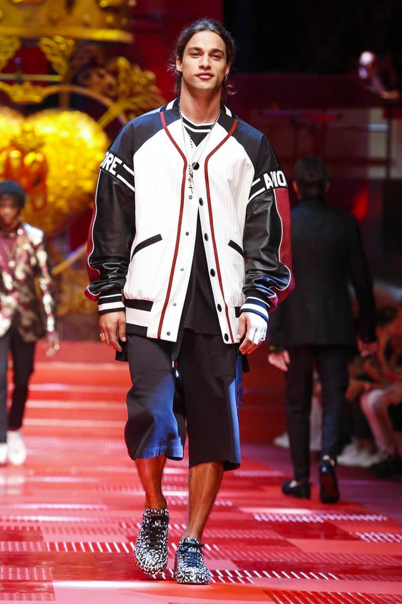 Dolce & Gabbana Spring Summer 2018 Collection Milan Fashion Week Men's