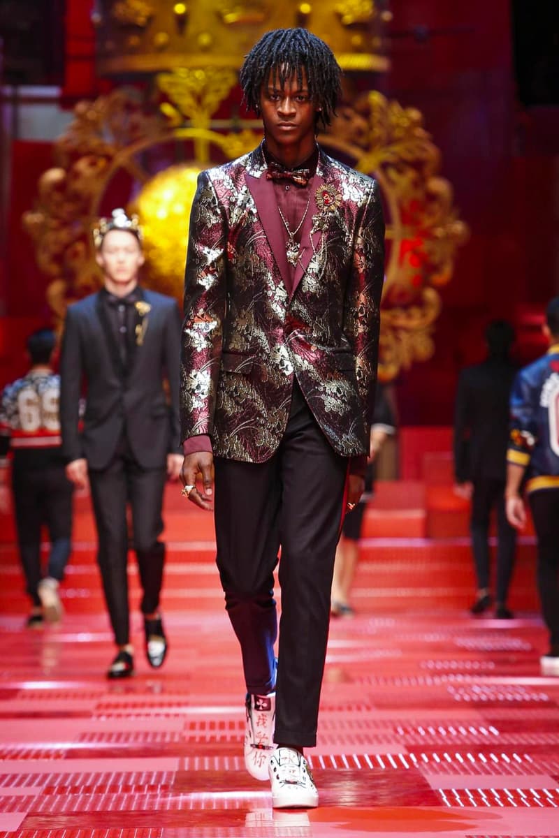 Dolce & Gabbana Spring Summer 2018 Collection Milan Fashion Week Men's