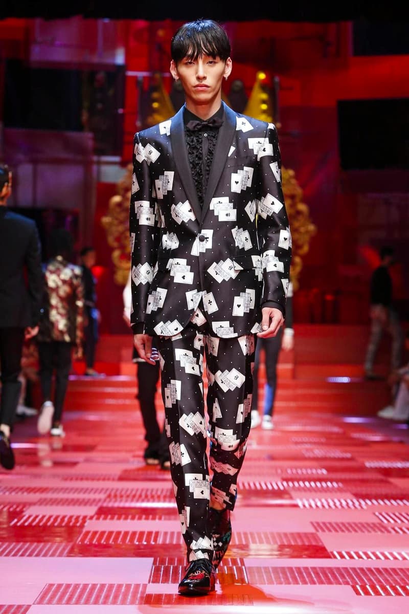 Dolce & Gabbana Spring Summer 2018 Collection Milan Fashion Week Men's