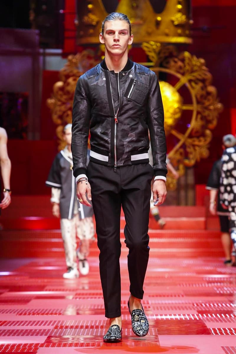 Dolce & Gabbana Spring Summer 2018 Collection Milan Fashion Week Men's