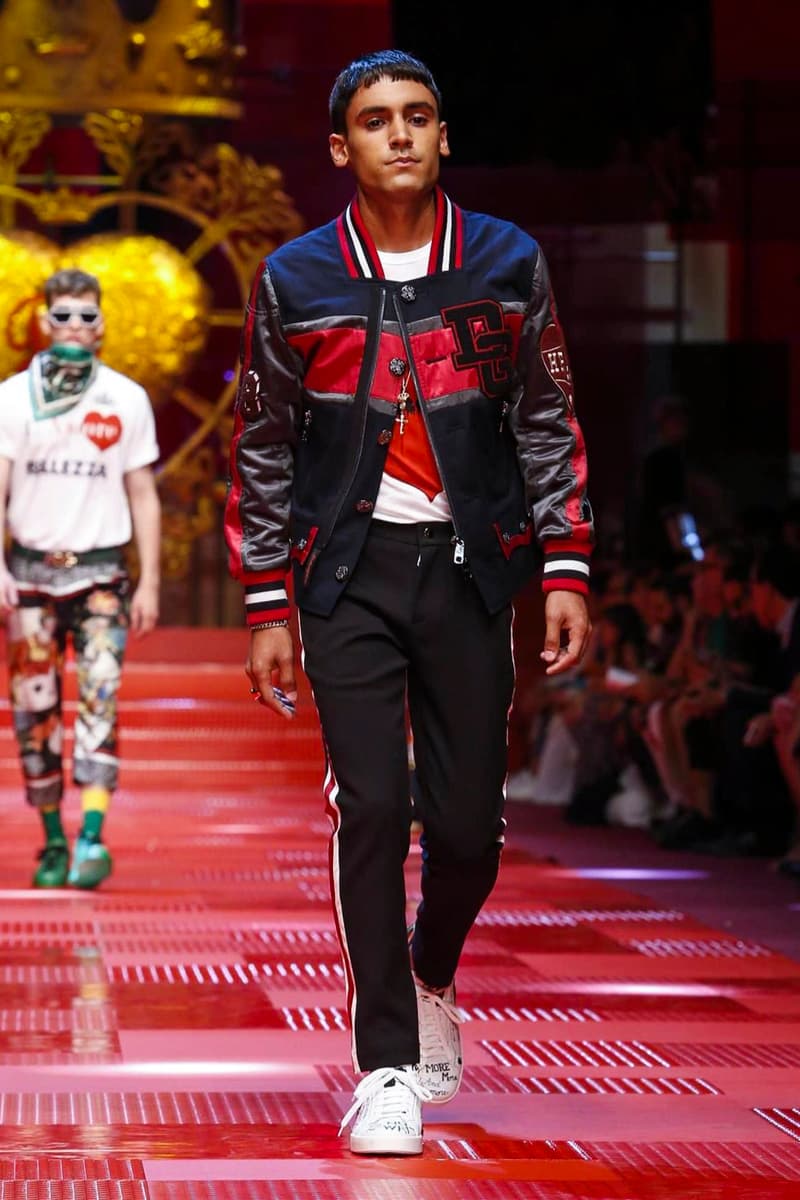 Dolce & Gabbana Spring Summer 2018 Collection Milan Fashion Week Men's