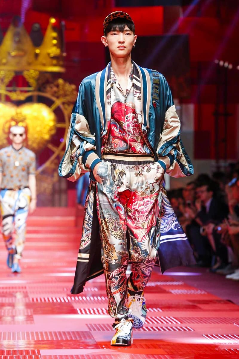 Dolce & Gabbana Spring Summer 2018 Collection Milan Fashion Week Men's