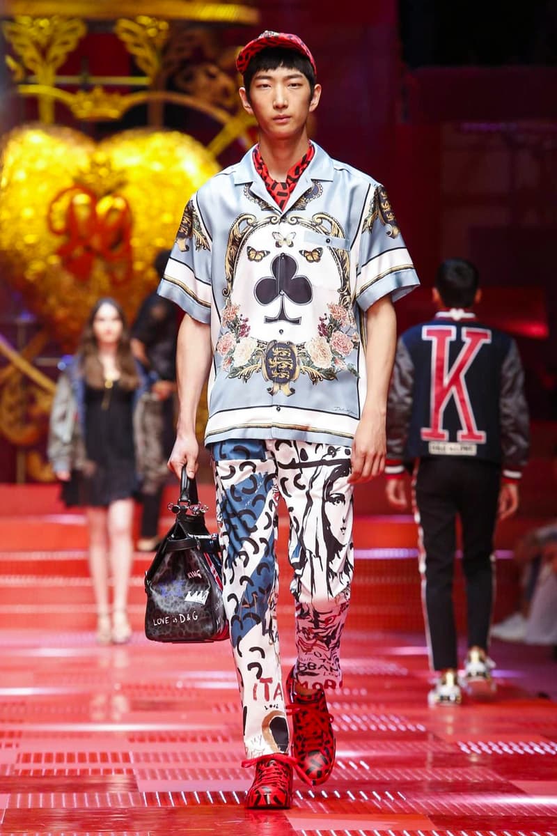 Dolce & Gabbana Spring Summer 2018 Collection Milan Fashion Week Men's