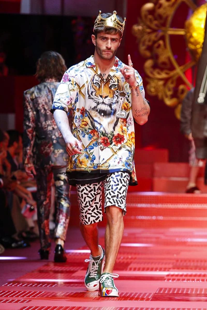 Dolce & Gabbana Spring Summer 2018 Collection Milan Fashion Week Men's