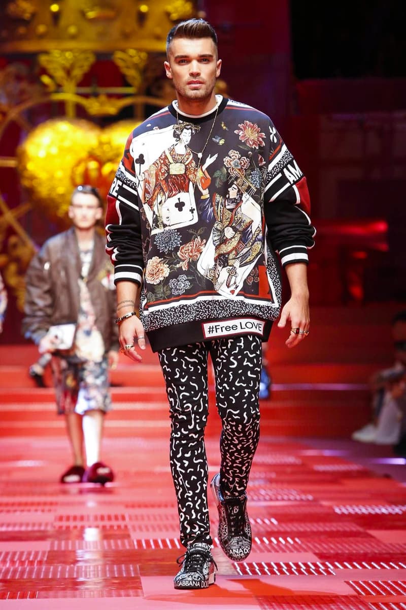 Dolce & Gabbana Spring Summer 2018 Collection Milan Fashion Week Men's