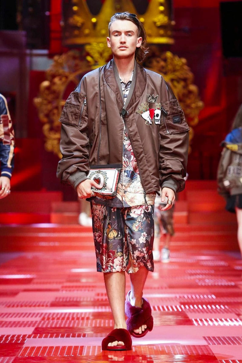 Dolce & Gabbana Spring Summer 2018 Collection Milan Fashion Week Men's