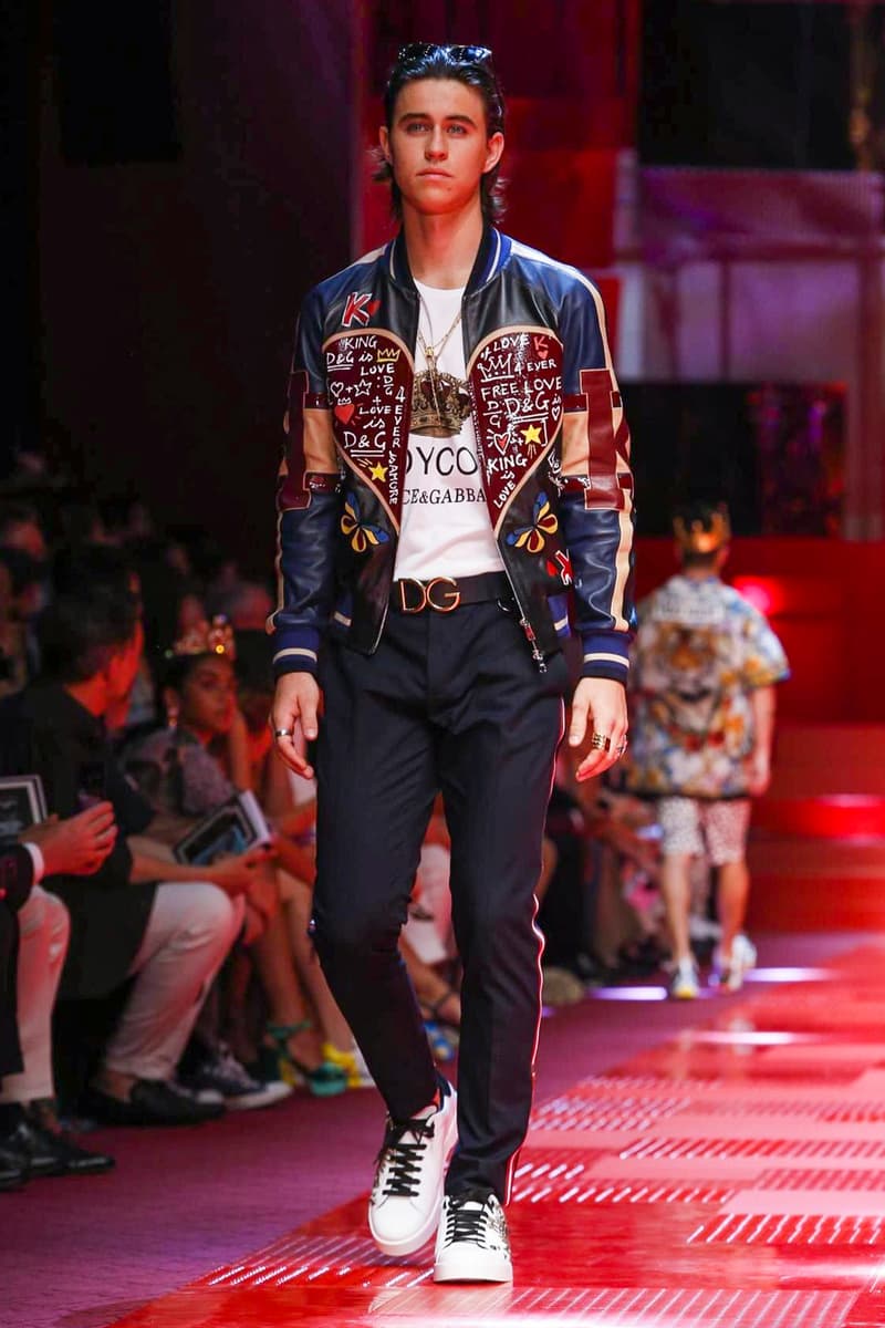 Dolce & Gabbana Spring Summer 2018 Collection Milan Fashion Week Men's