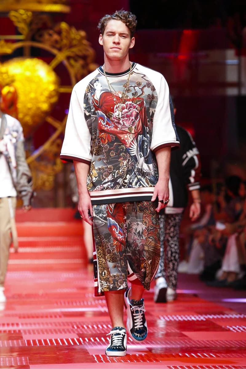 Dolce & Gabbana Spring Summer 2018 Collection Milan Fashion Week Men's