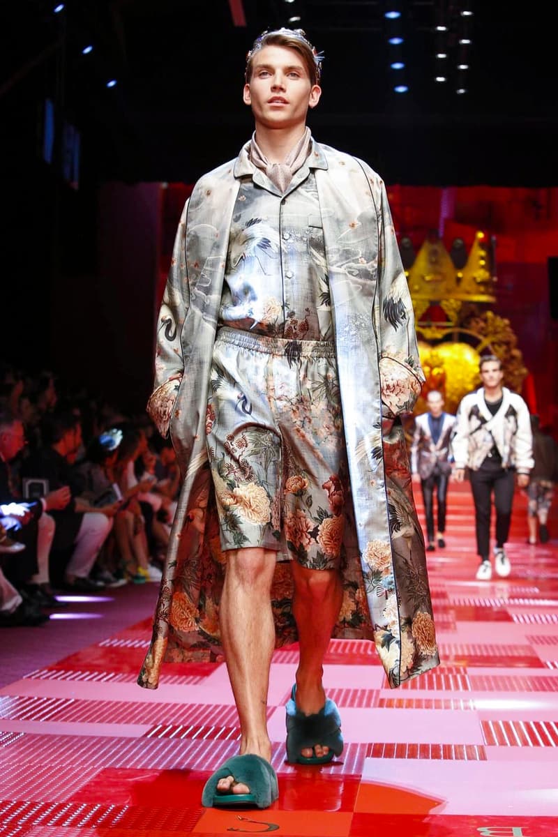 Dolce & Gabbana Spring Summer 2018 Collection Milan Fashion Week Men's