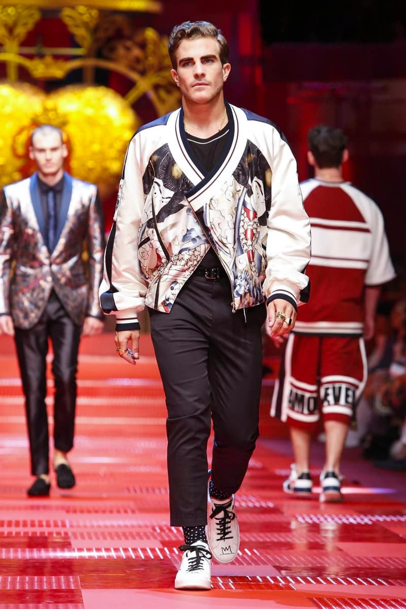 Dolce & Gabbana Spring Summer 2018 Collection Milan Fashion Week Men's