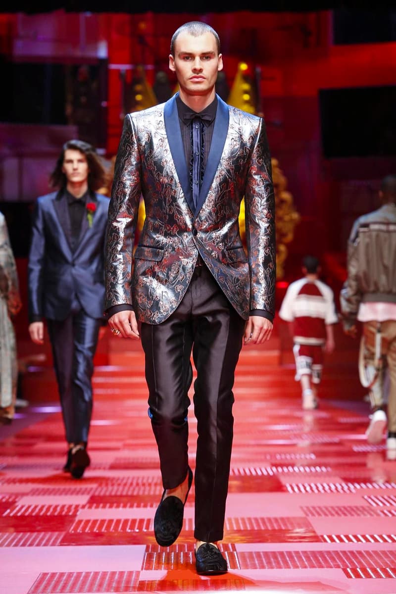 Dolce & Gabbana Spring Summer 2018 Collection Milan Fashion Week Men's