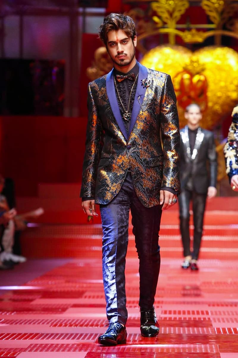 Dolce & Gabbana Spring Summer 2018 Collection Milan Fashion Week Men's