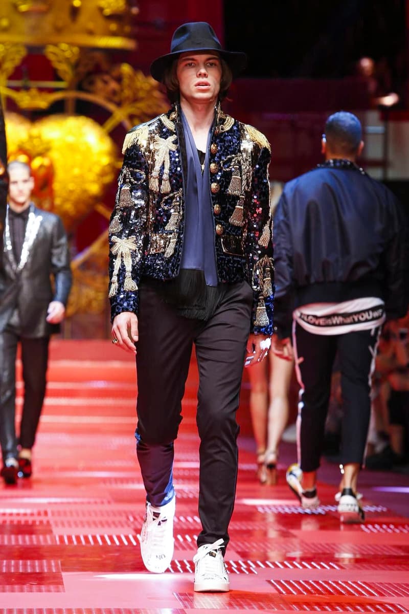 Dolce & Gabbana Spring Summer 2018 Collection Milan Fashion Week Men's